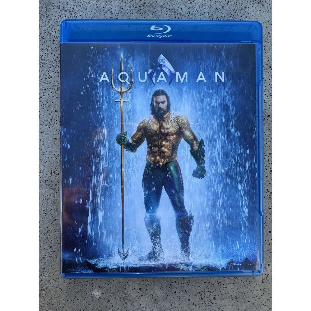 DC Aquaman Blu-ray + DVD + Digital Jason Momoa Movie Superhero Action‎ Film